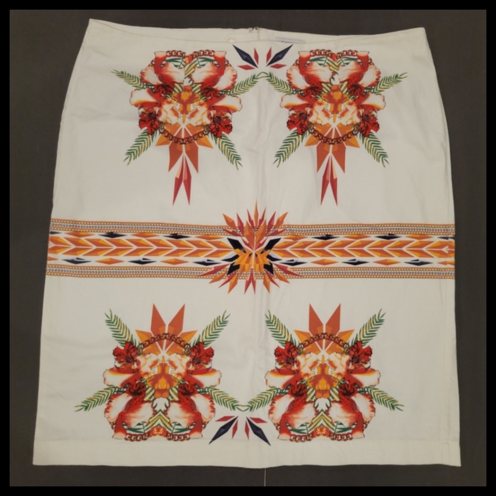 Monroe & Main aztec midi skirt 14